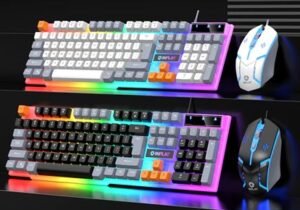 RJ NeonBlade STX365 – Gaming Combo for PC & Laptop
